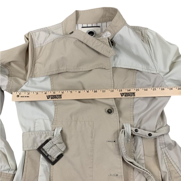 Daughters of the Liberation Utility Jacket Size 10 EUC Tan Cotton Multi … - Picture 10 of 16